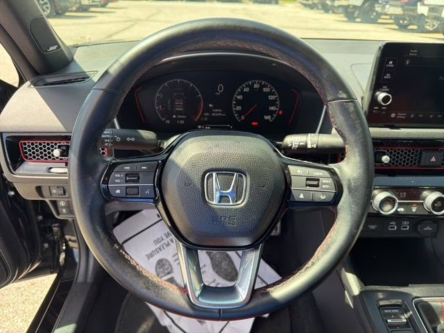2022 Crystal Black Pearl Honda Civic Si FWD Sedan
