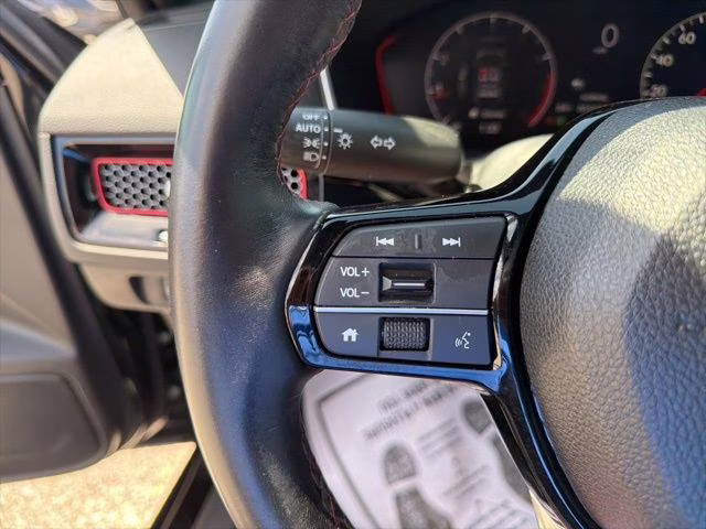 2022 Crystal Black Pearl Honda Civic Si FWD Sedan