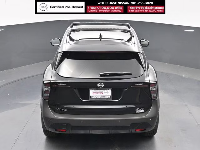 2026 Super Black Nissan Kicks SV AWD SUV