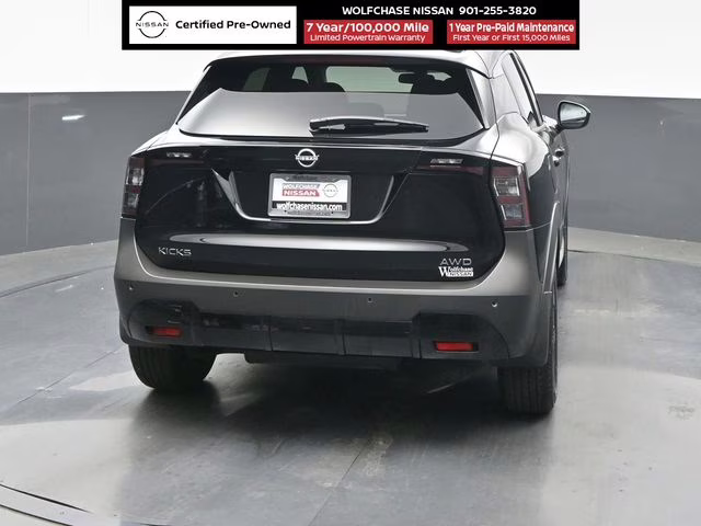 2026 Super Black Nissan Kicks SV AWD SUV