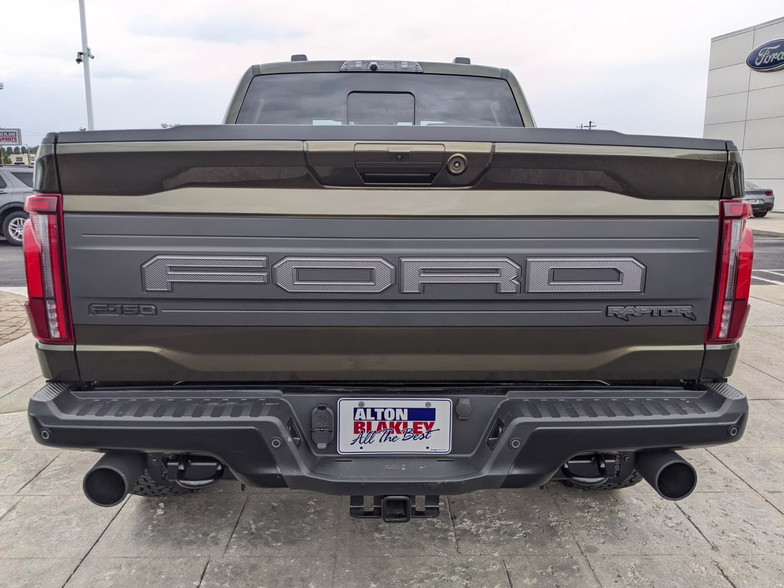2026 Shelter Green Ford F-150 Raptor 4X4 Truck