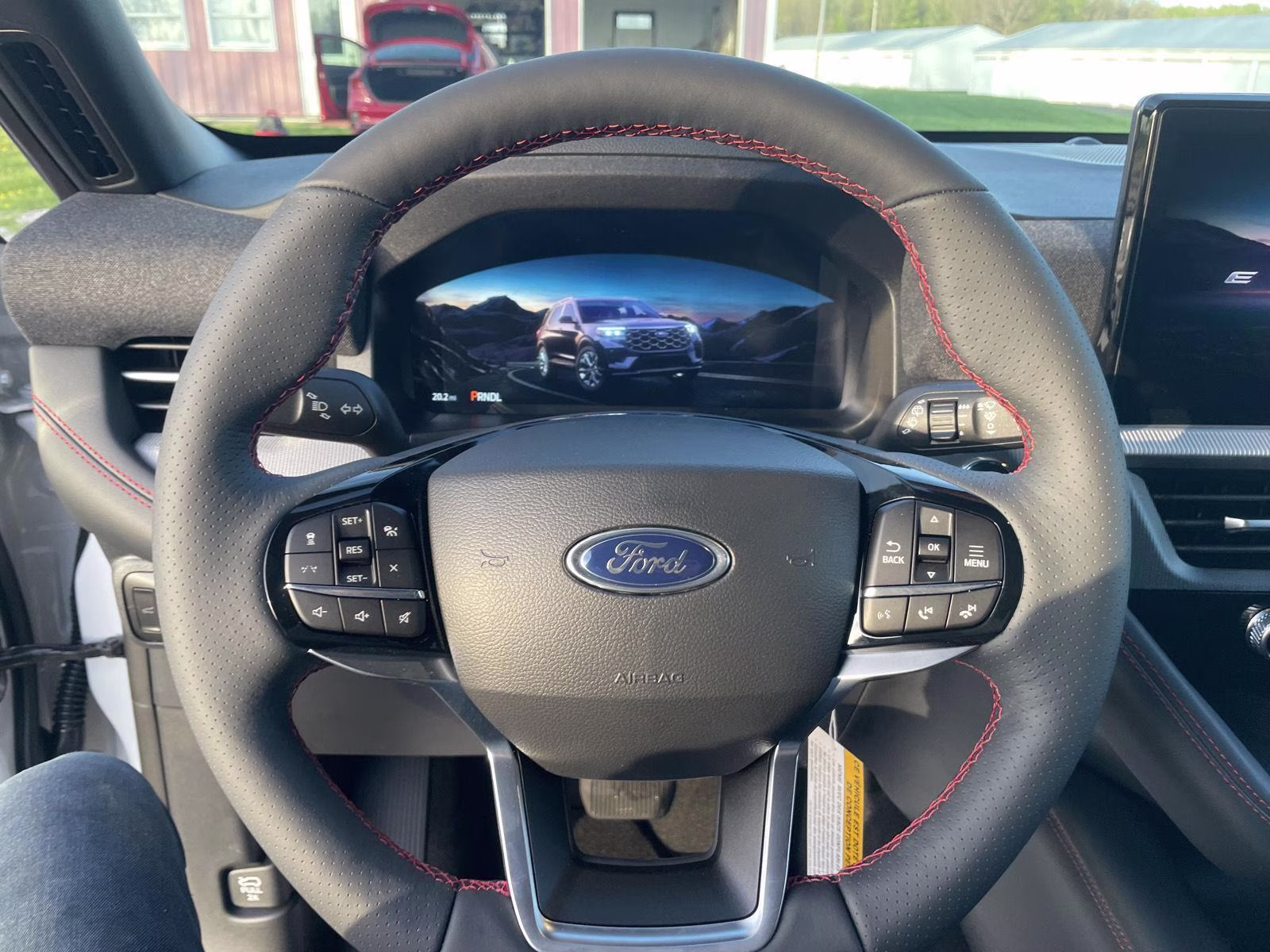 2026 Space White Ford Explorer ST-Line 4X4 SUV