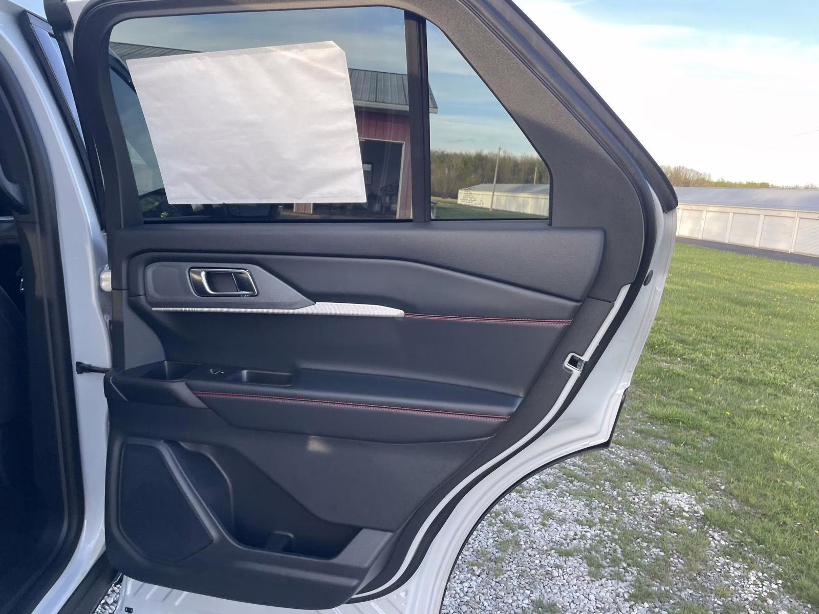 2026 Space White Metallic Ford Explorer ST-Line 4X4 SUV
