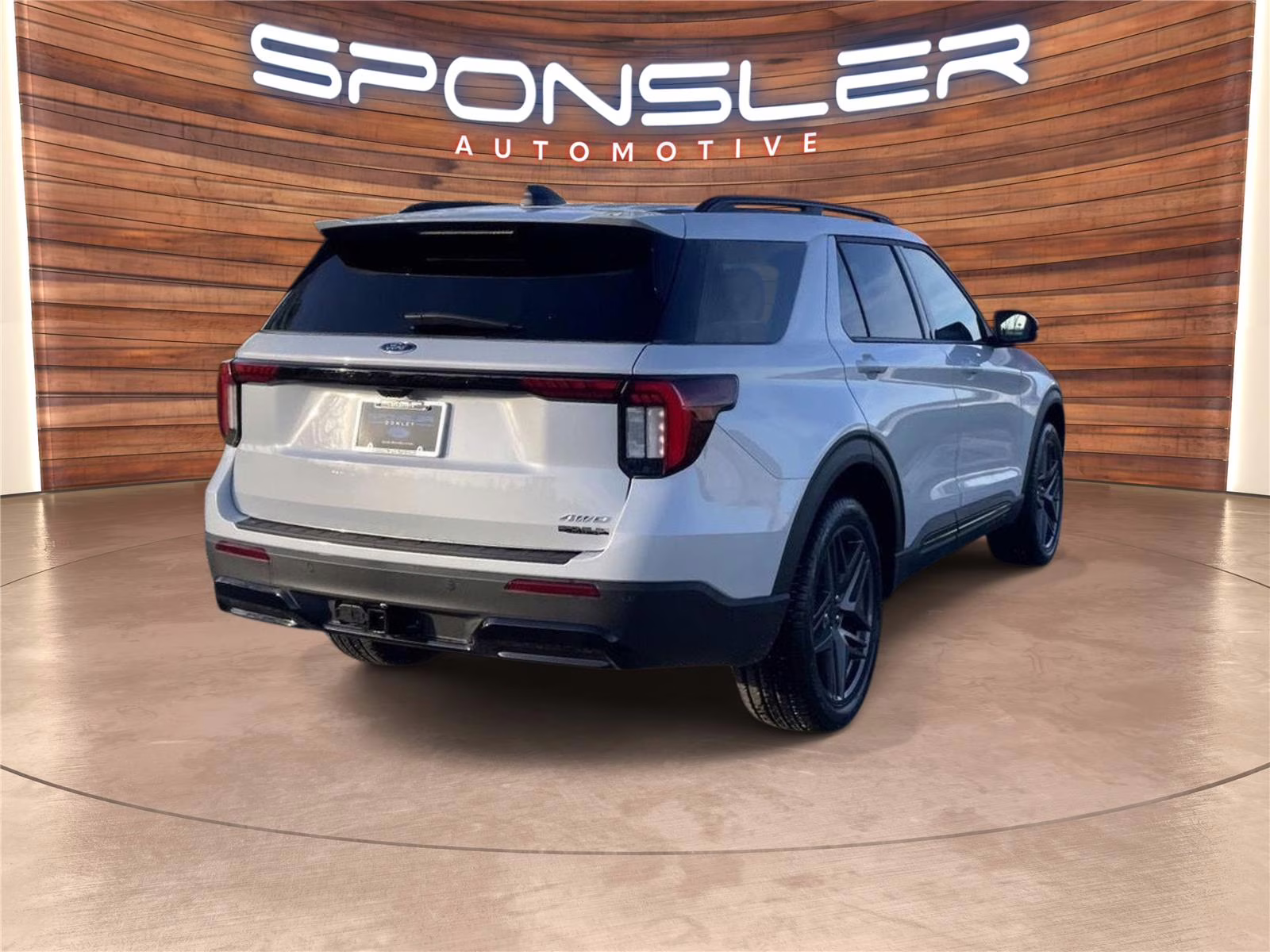 2026 Space White Metallic Ford Explorer ST-Line 4X4 SUV