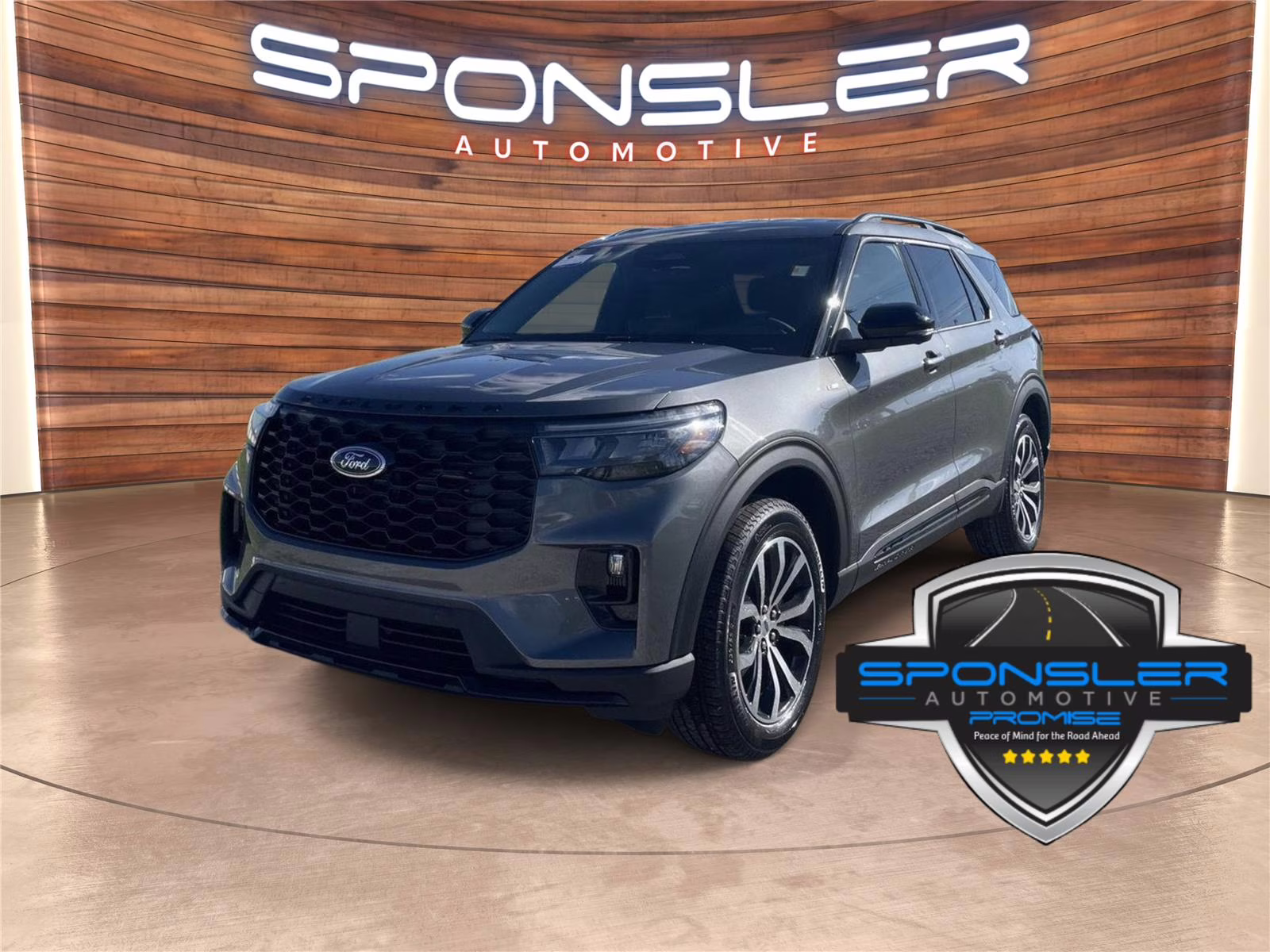 2026 Carbonized Gray Metallic Ford Explorer ST-Line 4X4 SUV