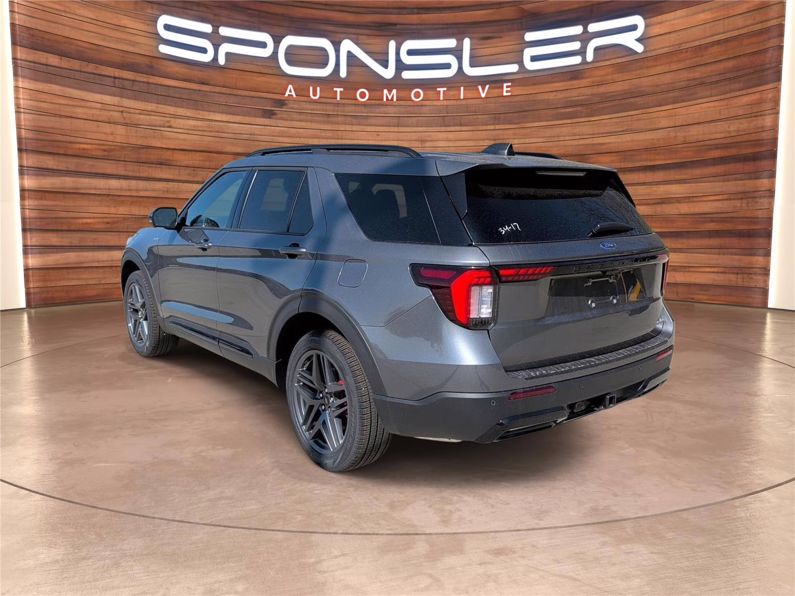 2026 Carbonized Gray Metallic Ford Explorer ST-Line 4X4 SUV