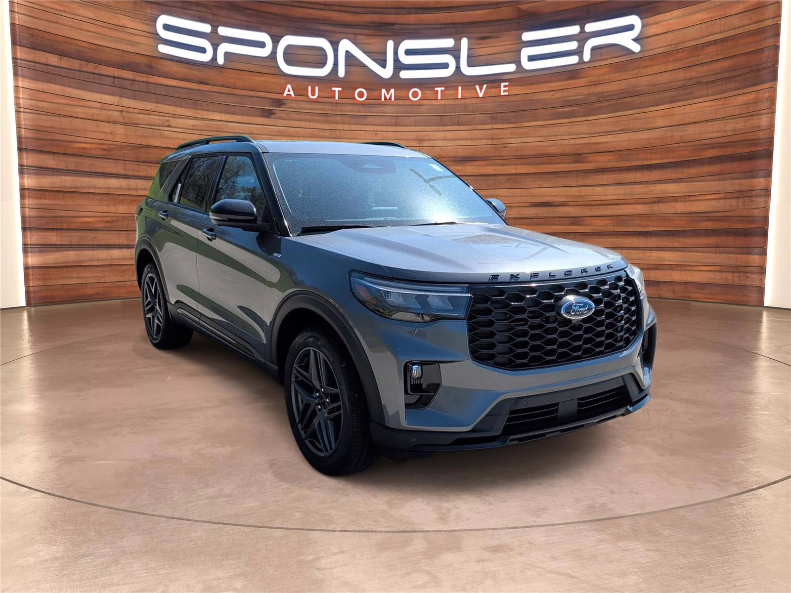 2026 Carbonized Gray Metallic Ford Explorer ST-Line 4X4 SUV