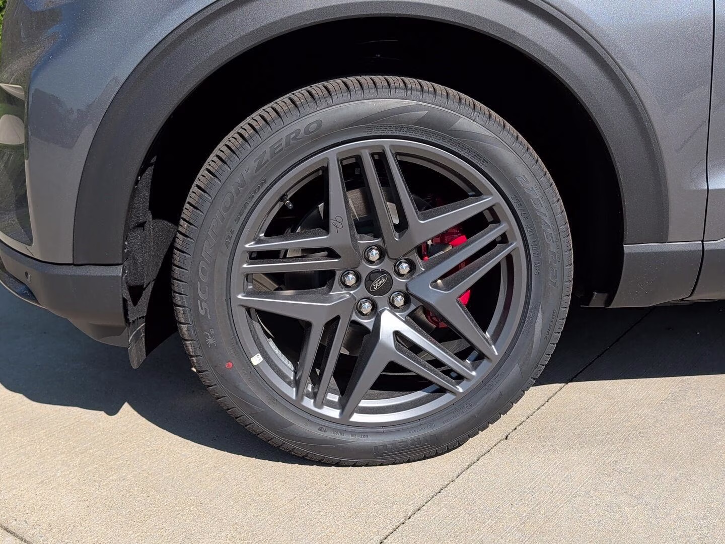 2026 Carbonized Gray Metallic Ford Explorer ST-Line 4X4 SUV