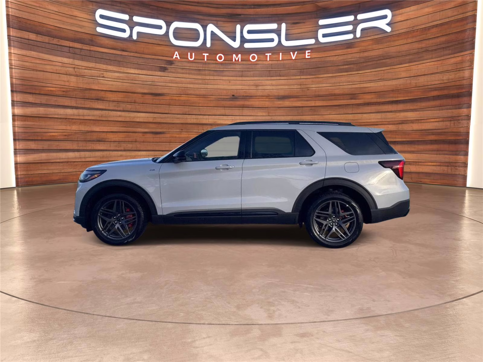 2026 Space White Metallic Ford Explorer ST-Line 4X4 SUV