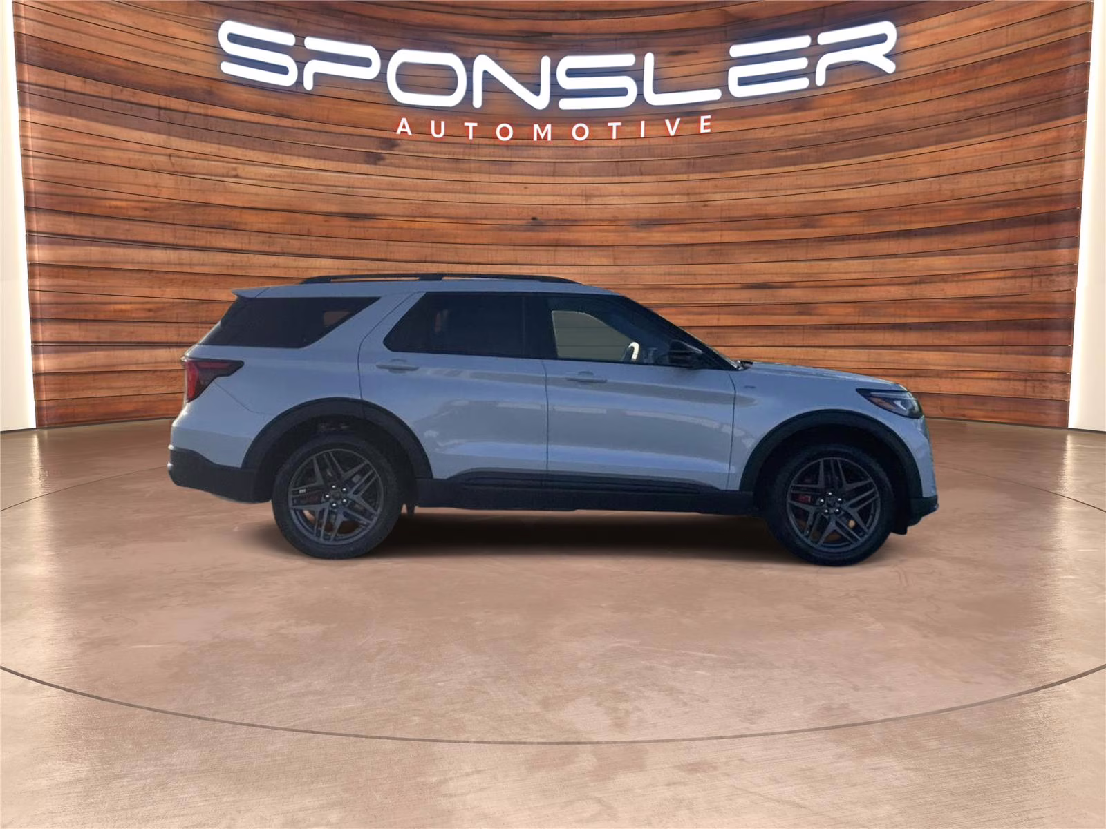 2026 Space White Metallic Ford Explorer ST-Line 4X4 SUV