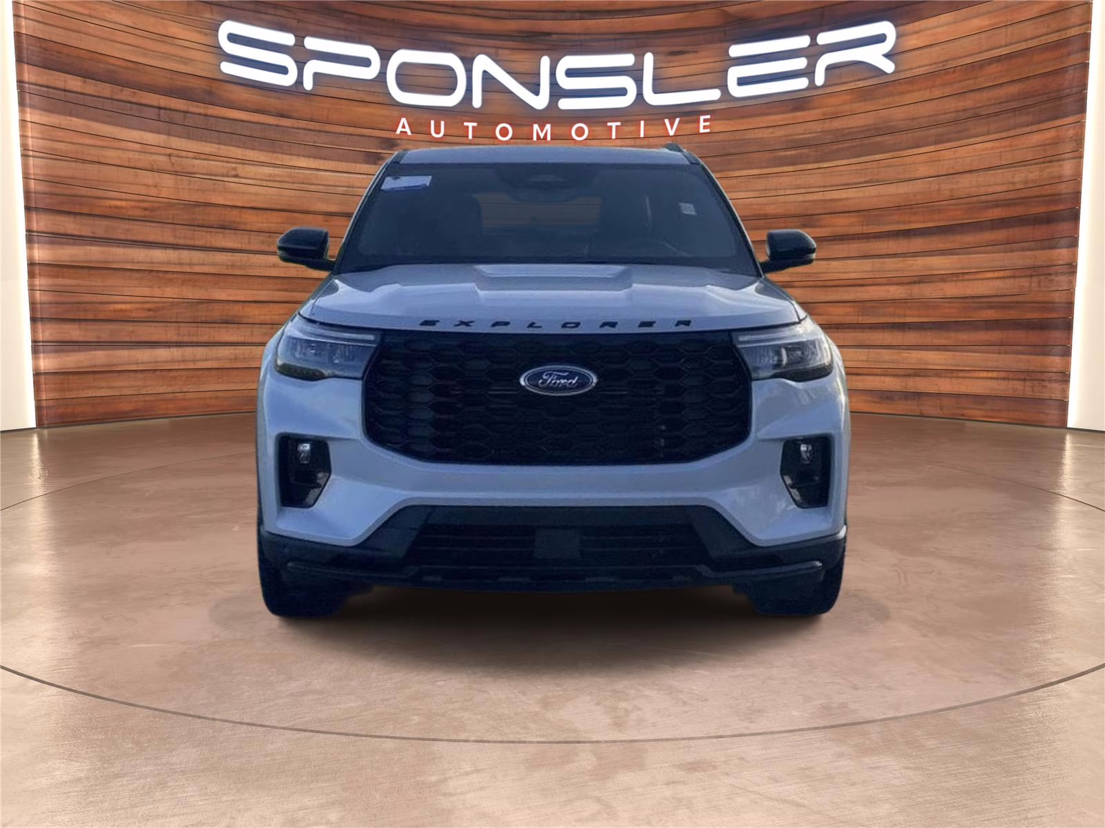 2026 Space White Metallic Ford Explorer ST-Line 4X4 SUV