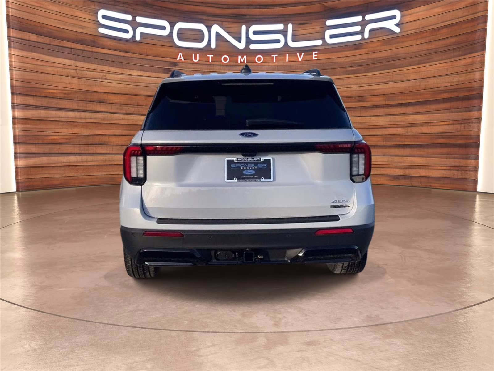 2026 Space White Metallic Ford Explorer ST-Line 4X4 SUV