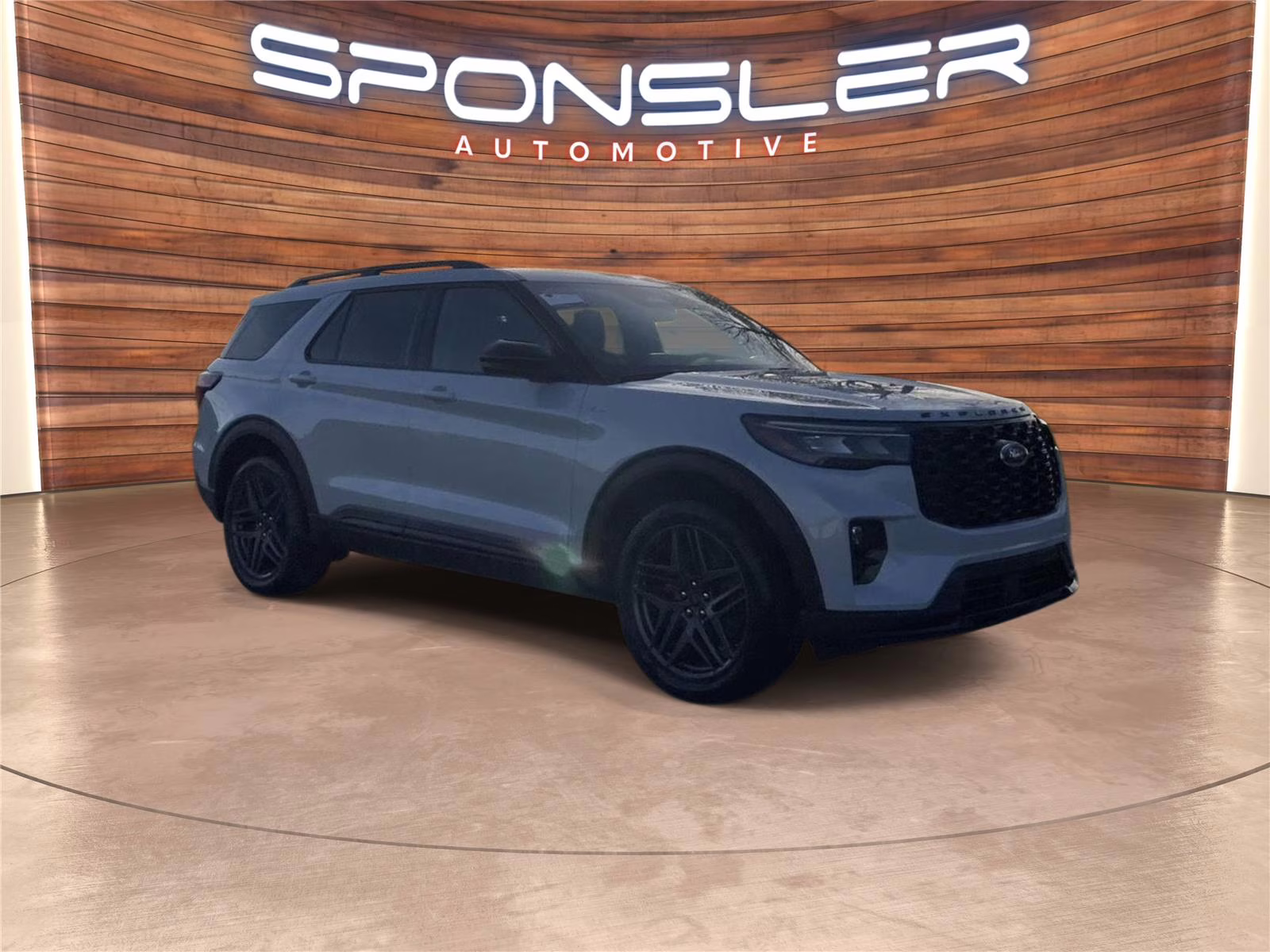 2026 Space White Metallic Ford Explorer ST-Line 4X4 SUV
