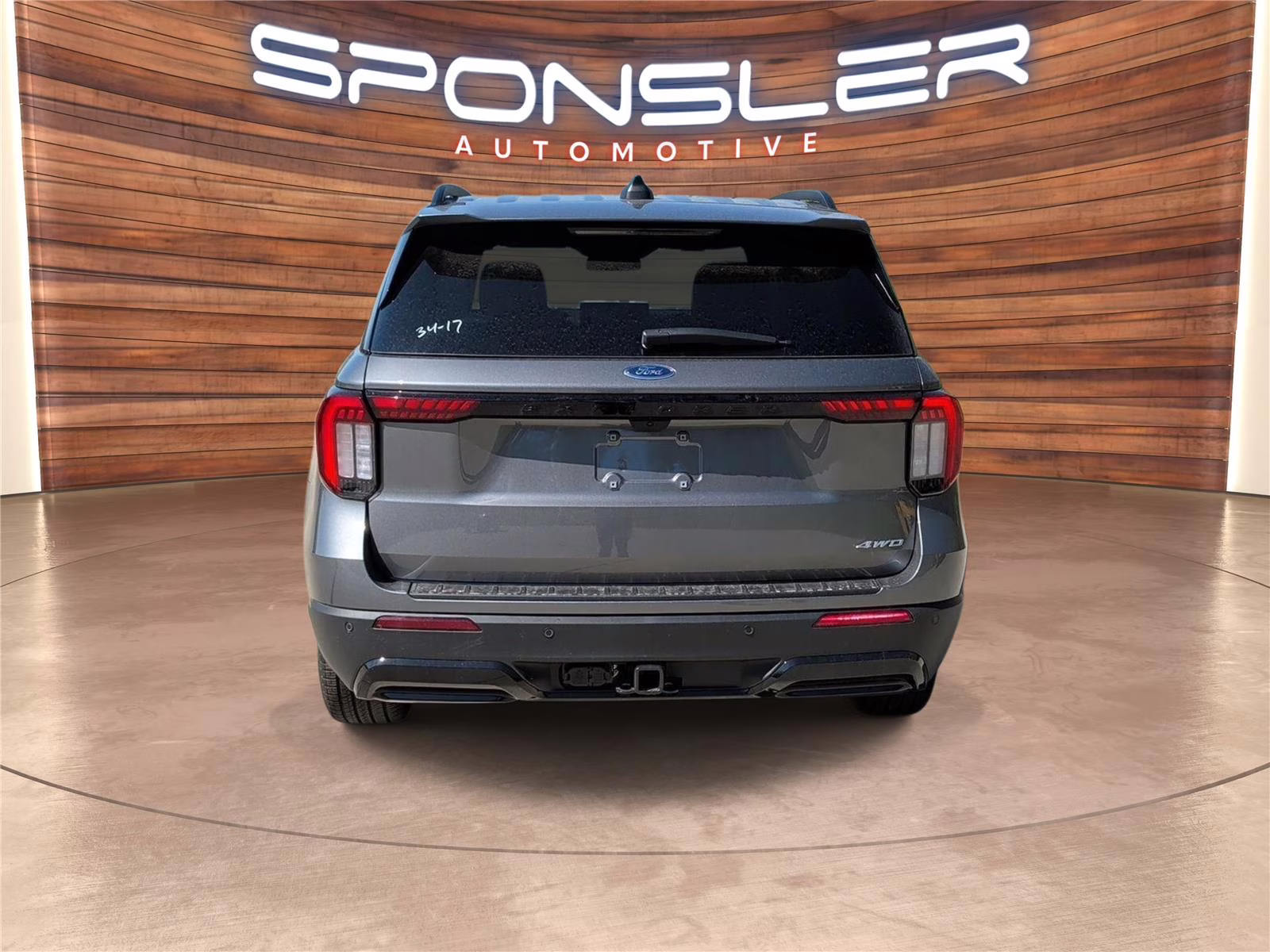 2026 Carbonized Gray Metallic Ford Explorer ST-Line 4X4 SUV