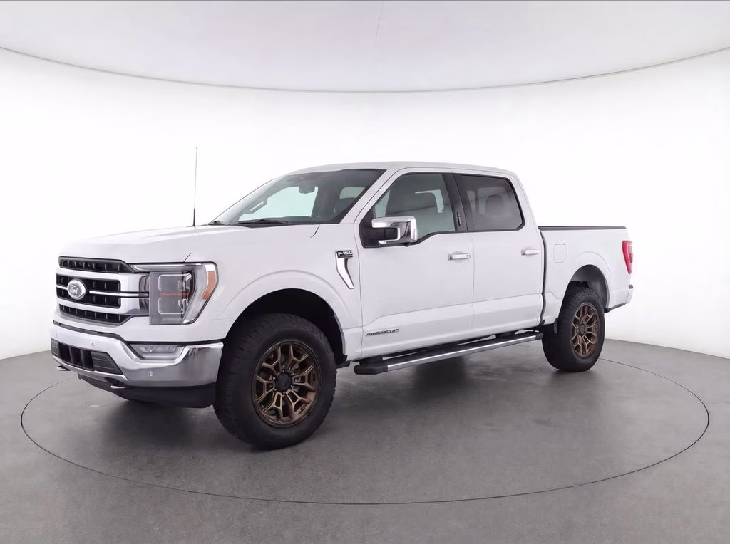 2021 White Ford F-150 Lariat 4X4 Truck