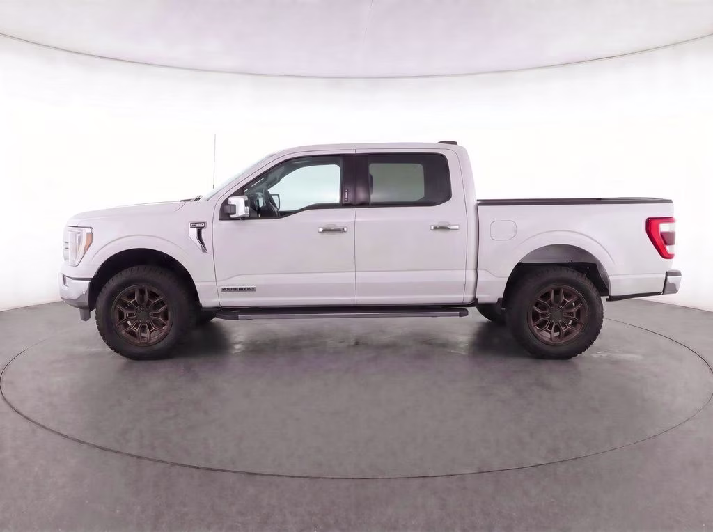 2021 White Ford F-150 Lariat 4X4 Truck