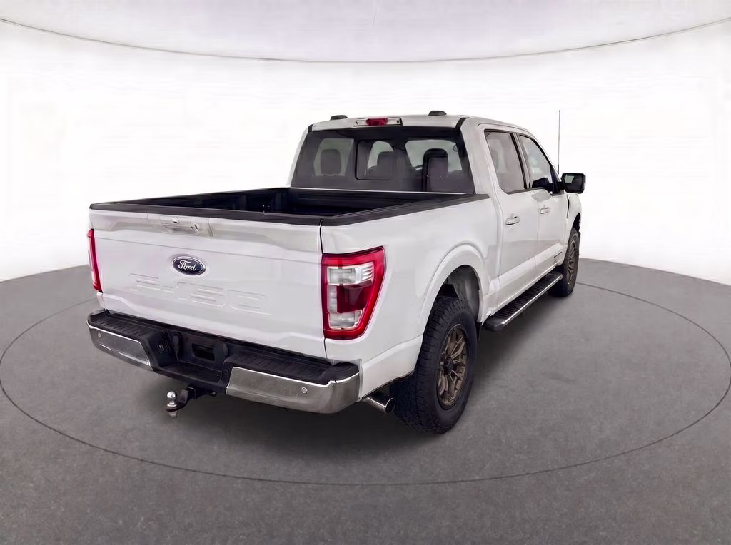 2021 White Ford F-150 Lariat 4X4 Truck
