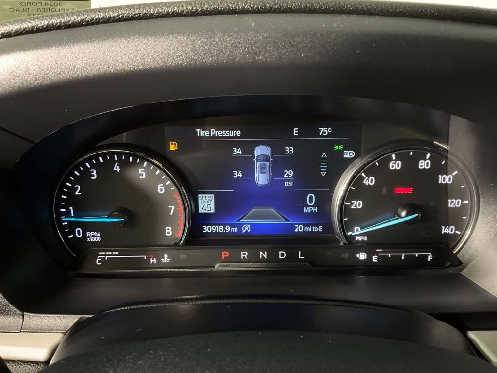 2024 Blue Metallic Ford Explorer XLT RWD SUV