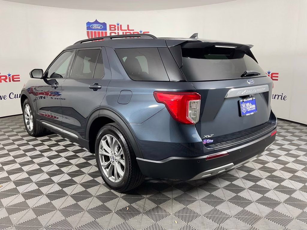 2024 Blue Metallic Ford Explorer XLT RWD SUV