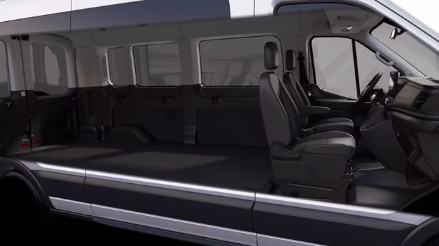 2025 Oxford White Ford Transit-350 XL AWD Crossover