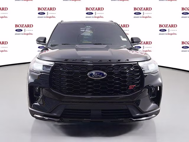 2026 Black Metallic Ford Explorer ST 4X4 SUV