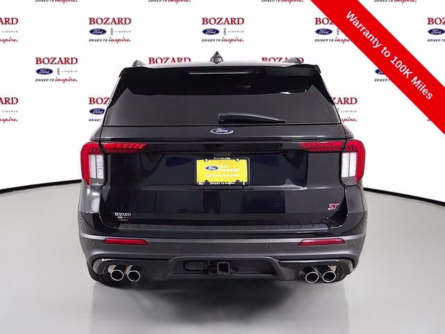 2026 Black Metallic Ford Explorer ST 4X4 SUV