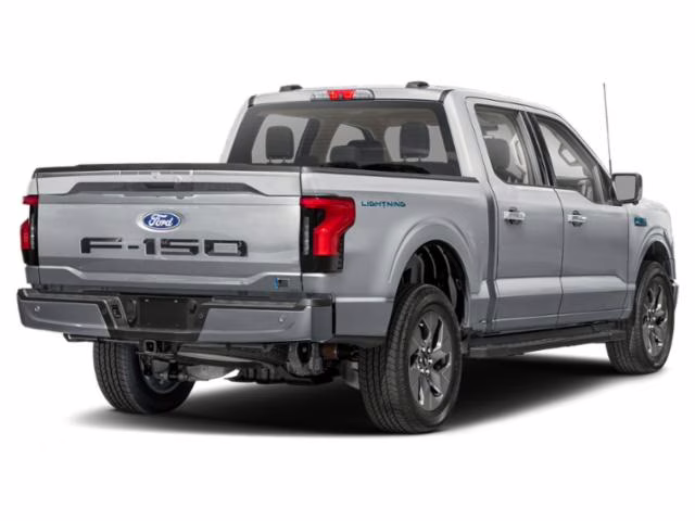 2025 Iconic Silver Metallic Ford F-150 Lightning Flash AWD Truck