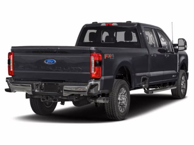 2025 Agate Black Metallic Ford Super Duty F-350 SRW Lariat 4X4 Truck