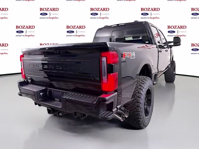 2026 Agate Black Metallic Ford Super Duty F-350 SRW Platinum Bozard Built 4X4 Truck