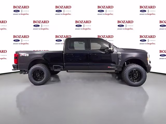 2026 Agate Black Metallic Ford Super Duty F-350 SRW Platinum Bozard Built 4X4 Truck