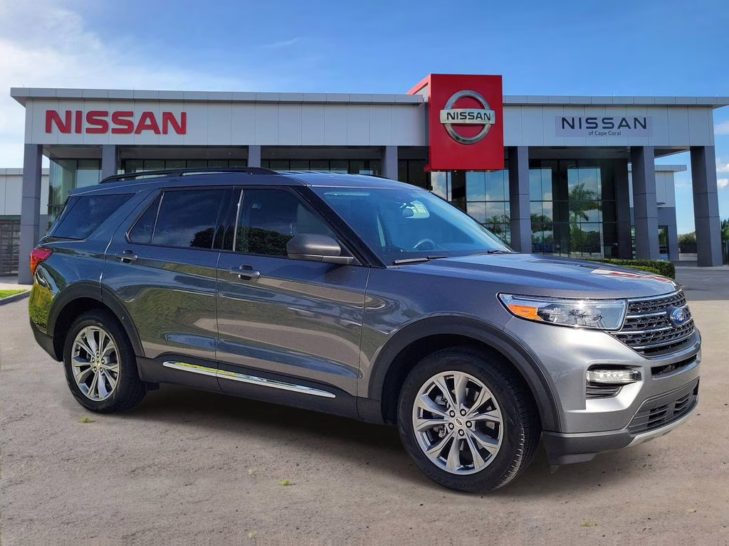 2023 Gray Metallic Ford Explorer XLT RWD SUV