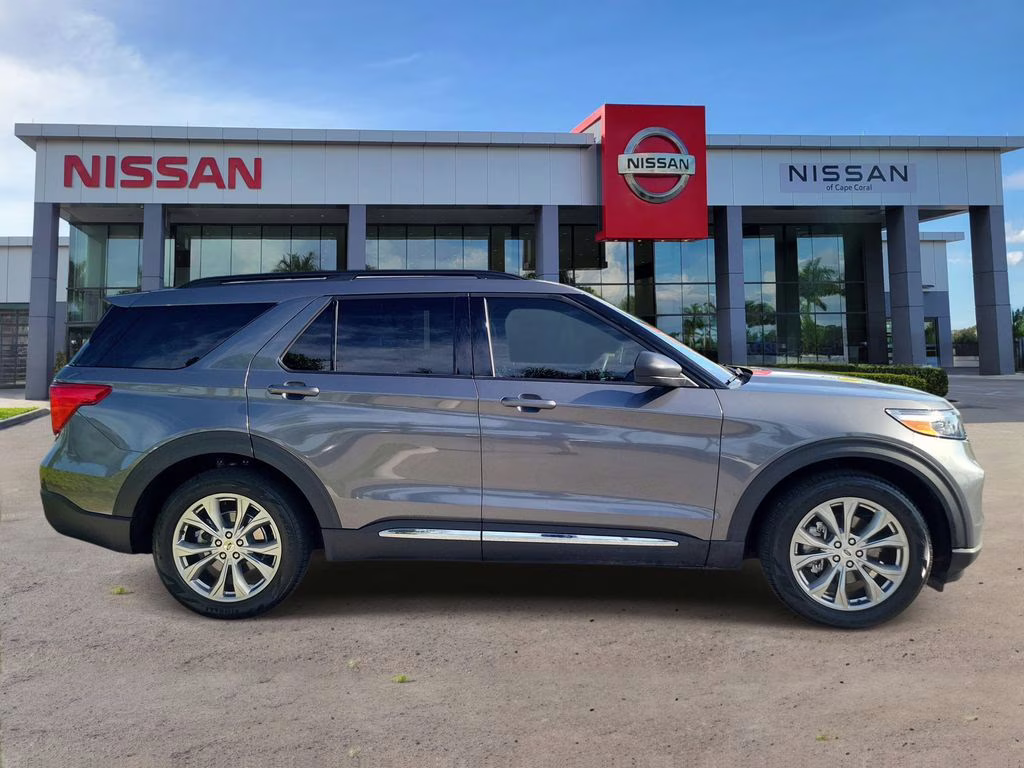 2023 Gray Metallic Ford Explorer XLT RWD SUV