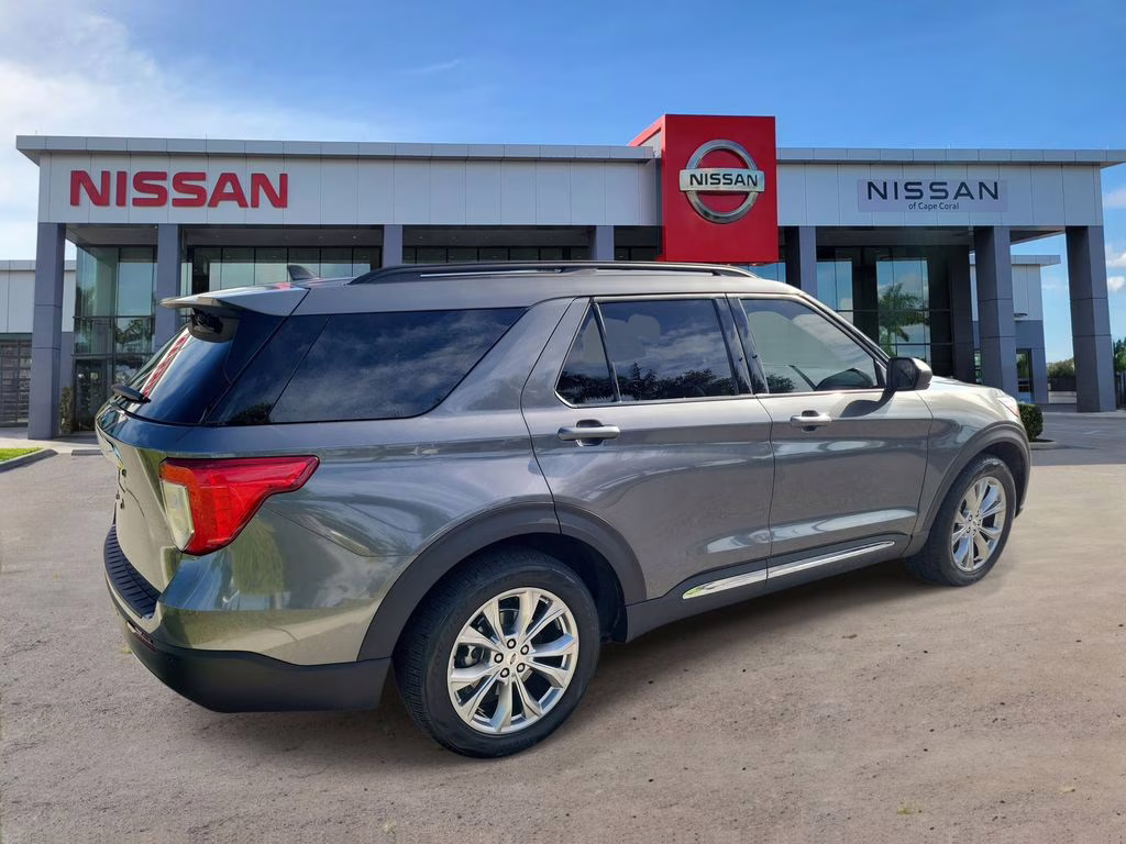2023 Gray Metallic Ford Explorer XLT RWD SUV