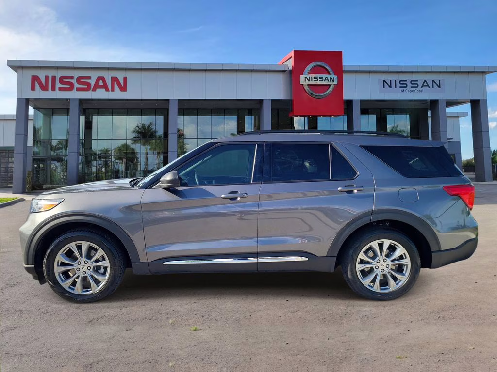 2023 Gray Metallic Ford Explorer XLT RWD SUV