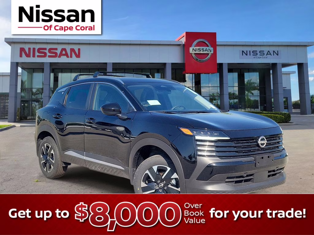 2026 Super Black Nissan Kicks SV AWD SUV