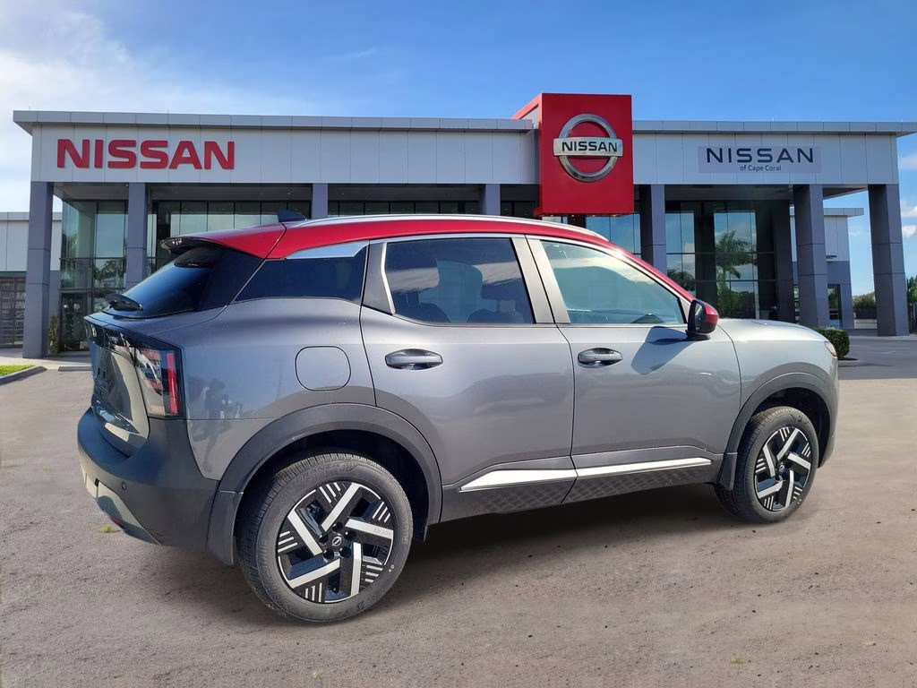 2026 Gun Metallic/Scarlet Ember Tintcoat Nissan Kicks SV FWD SUV