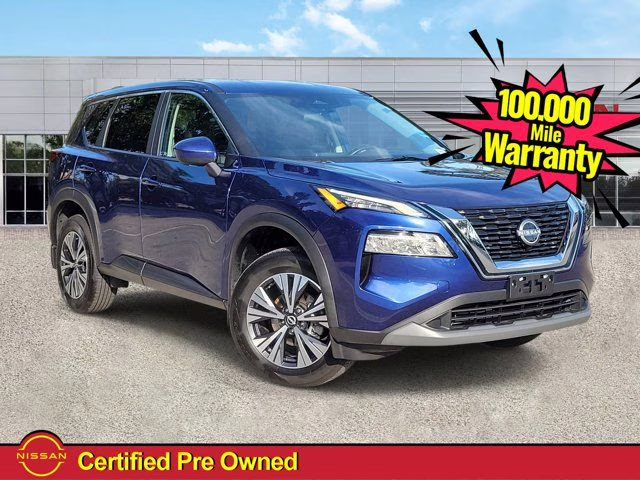 2023 Caspian Blue Metallic Nissan Rogue SV AWD SUV