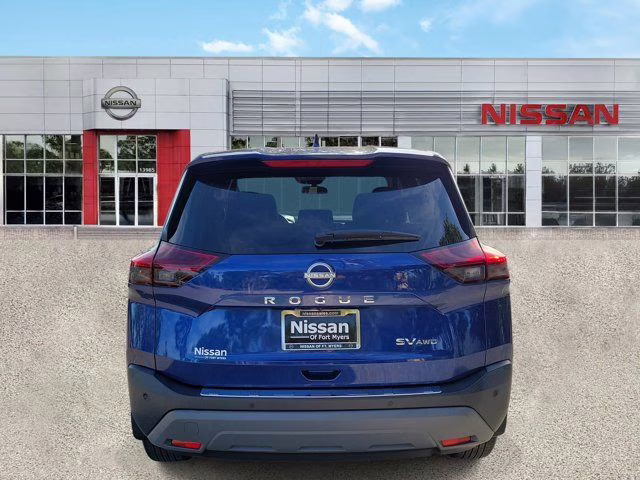2023 Caspian Blue Metallic Nissan Rogue SV AWD SUV