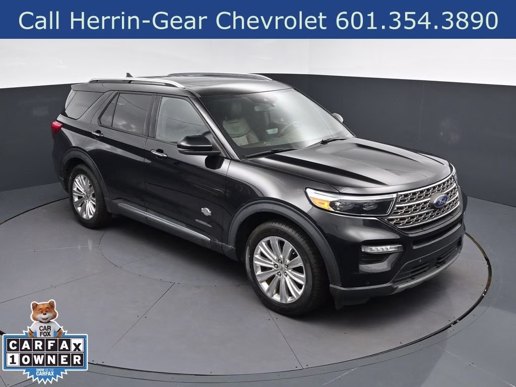 2023 Black Metallic Ford Explorer King Ranch RWD SUV