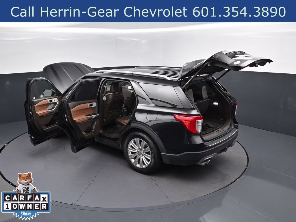 2023 Black Metallic Ford Explorer King Ranch RWD SUV