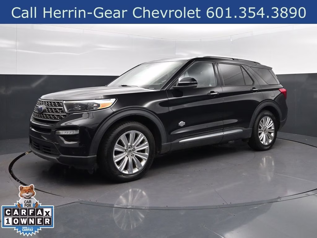 2023 Black Metallic Ford Explorer King Ranch RWD SUV