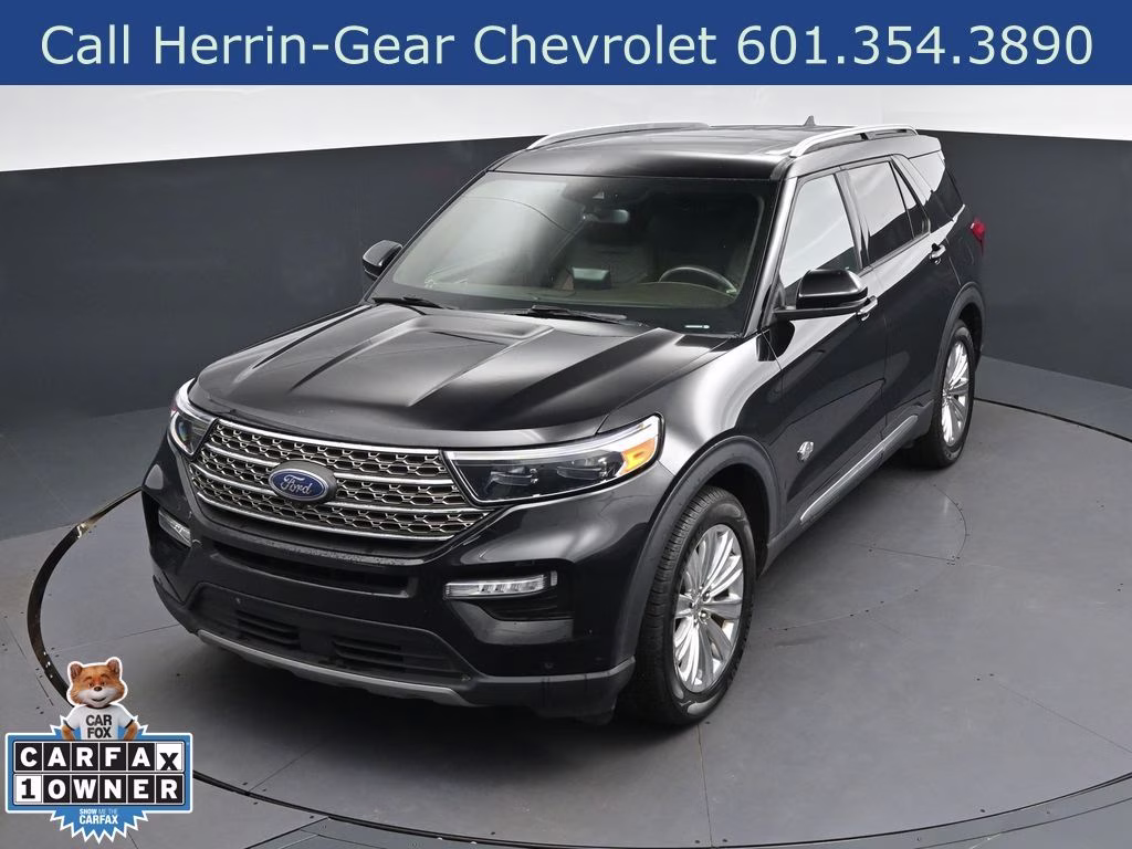 2023 Black Metallic Ford Explorer King Ranch RWD SUV