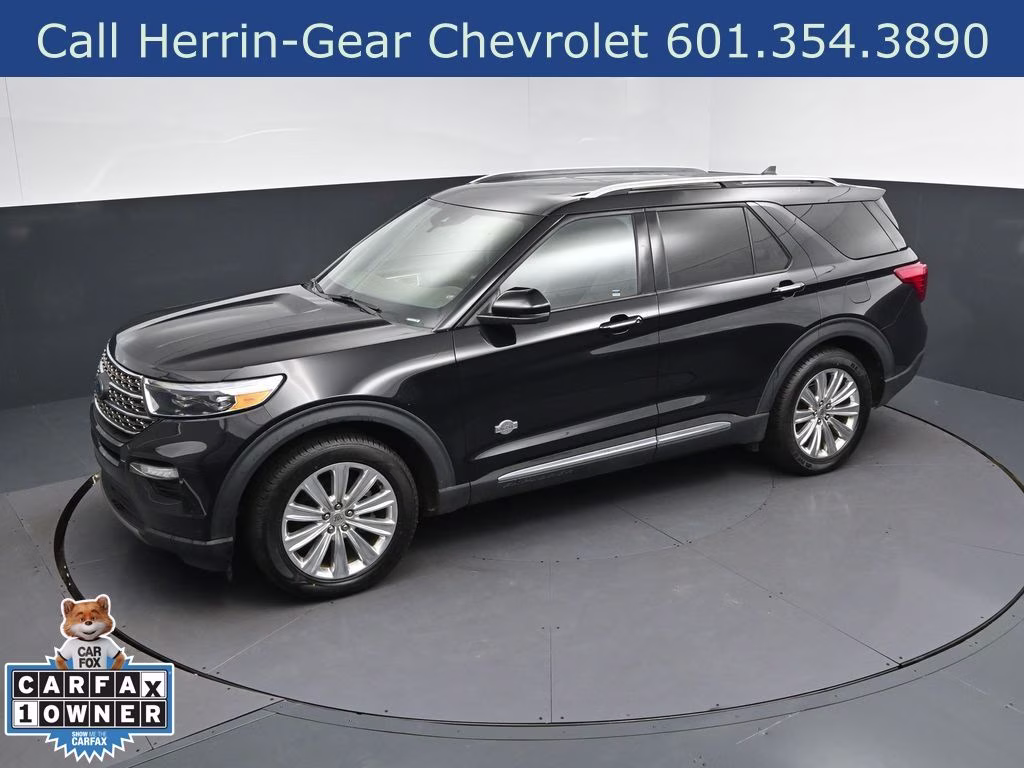 2023 Black Metallic Ford Explorer King Ranch RWD SUV
