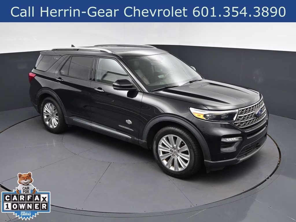 2023 Black Metallic Ford Explorer King Ranch RWD SUV