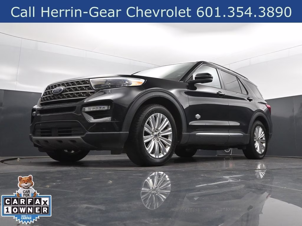2023 Black Metallic Ford Explorer King Ranch RWD SUV