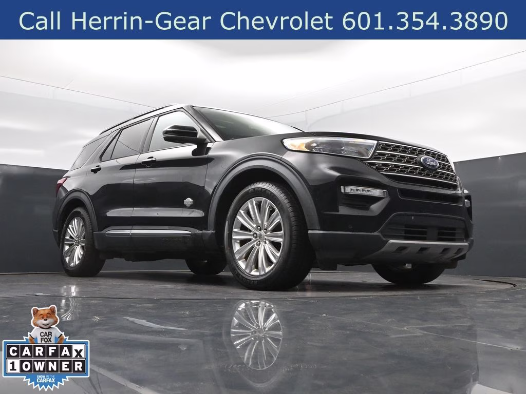 2023 Black Metallic Ford Explorer King Ranch RWD SUV