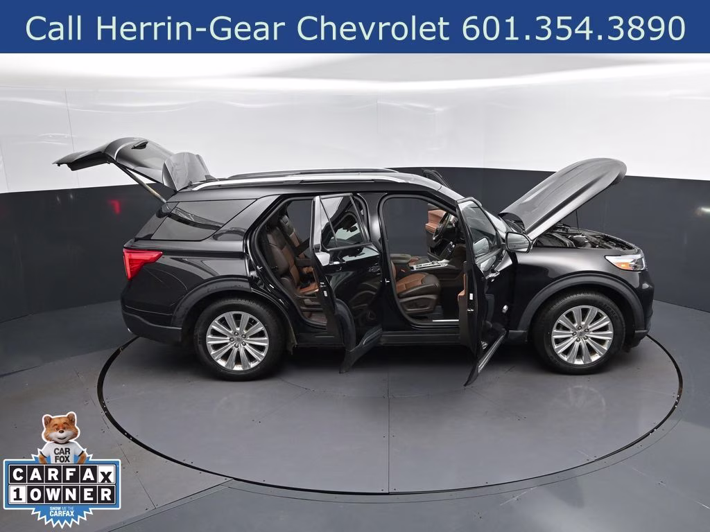 2023 Black Metallic Ford Explorer King Ranch RWD SUV