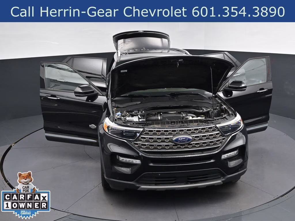 2023 Black Metallic Ford Explorer King Ranch RWD SUV