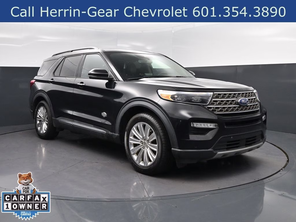 2023 Black Metallic Ford Explorer King Ranch RWD SUV