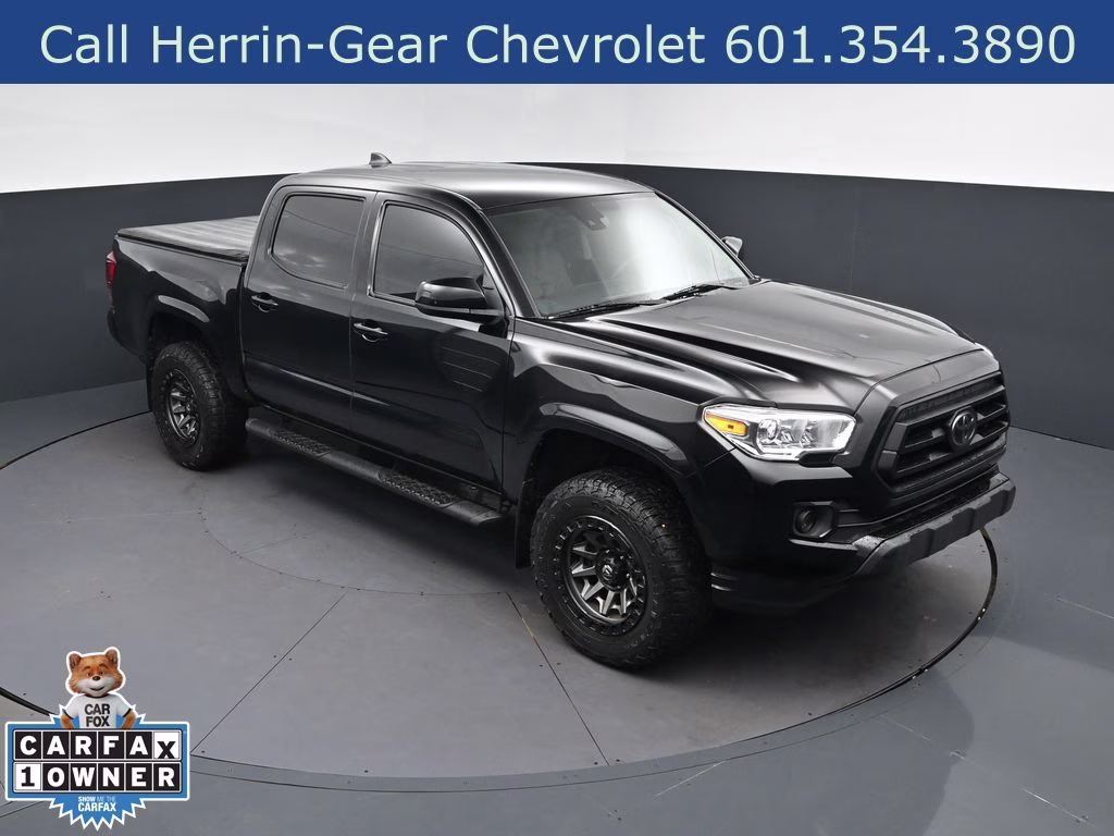 2023 Black Toyota Tacoma SR 4X4 Truck